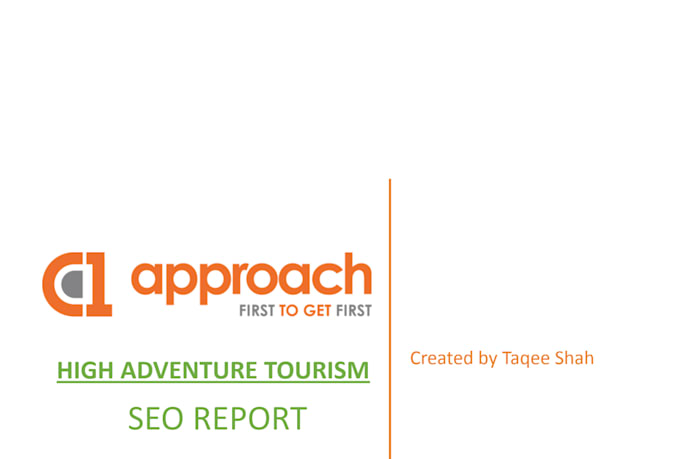 create an seo audit report for your website